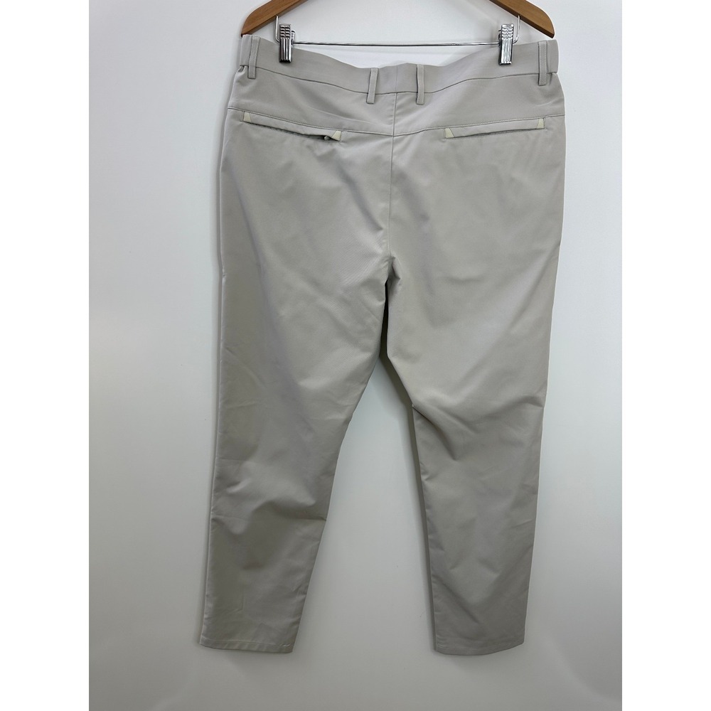Jack Archer Jetsetter Tech Pants 35 x 30 Slim Fit Stone Golf Travel Performance - Picture 7 of 11